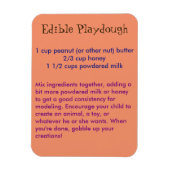 Eetbare speeldeegmagneet magneet (Verticaal)