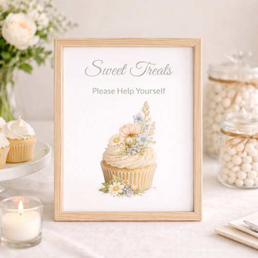 Eetbare Wilde Bloemen Evenement Dessert Tafel is n