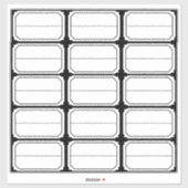 Eetdatumlabels Sticker (Vel)