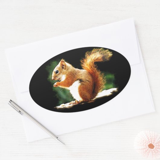 Eetdun Ovale Sticker (Envelop)