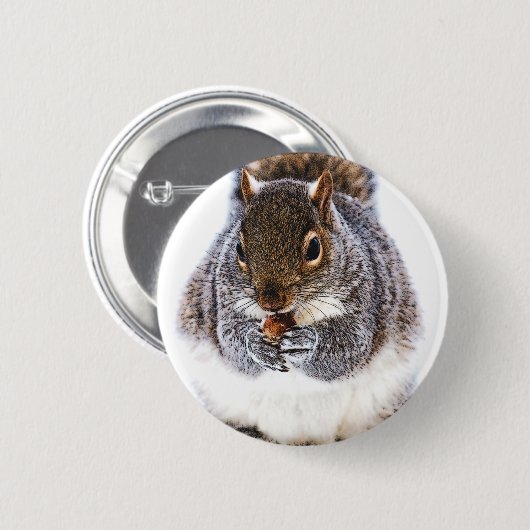 Eetdun Ronde Button 5,7 Cm (Voorkant /achterkant)