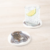 Eetdun Zandsteen Onderzetter (Zijkant)