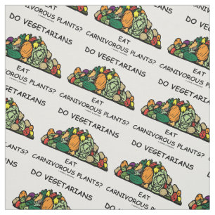 Eeten Vegetariërs carnivoren Planten? Humor Stof
