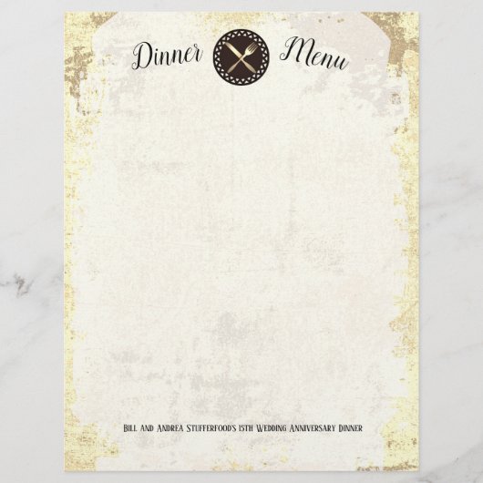 Eetgereedschap  cateringmenu boekenkop (Voorkant)