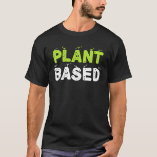 Eetgroenten op basis van plant Vegetarian T-shirt