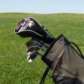 Eetherische Angelic Chibi - engel, halo, bloemen Golfheadcover (Insitu)