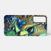 Eetherische beschermer: fusie van elementen samsung galaxy hoesje (Achterkant horizontaal)