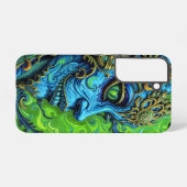 Eetherische beschermer: fusie van elementen samsung galaxy hoesje (Achterkant horizontaal)