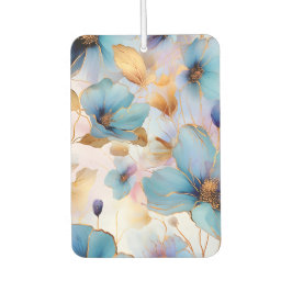 Eetherische Blauwe Bloemen in Zachte Pastels Alcoh Luchtverfrisser