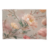 Eetherische bloei: een dromerig Waterverf bloemont Kussensloop (Voorkant)