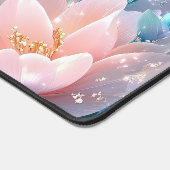 Eetherische bloei: een dromerige bloemenfantasie bureaumat (Hoek)