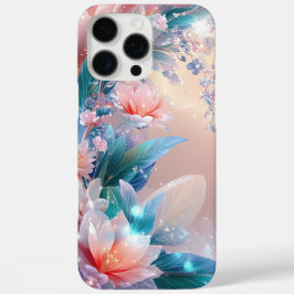 Eetherische bloei: een dromerige bloemenfantasie iPhone 16 pro max hoesje