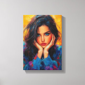 Eetherische bloemen schoonheid - Zachte Dromerige  Canvas Afdruk