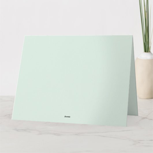 Eetherische bloemenfee in Waterverf Dreamscape Kaart (Achterkant)