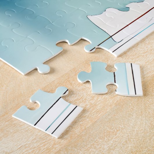 Eetherische bloemenfee in Waterverf Dreamscape Legpuzzel (Zijkant)