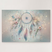 Eetherische Boho Dreamcatcher Legpuzzel (Horizontaal)