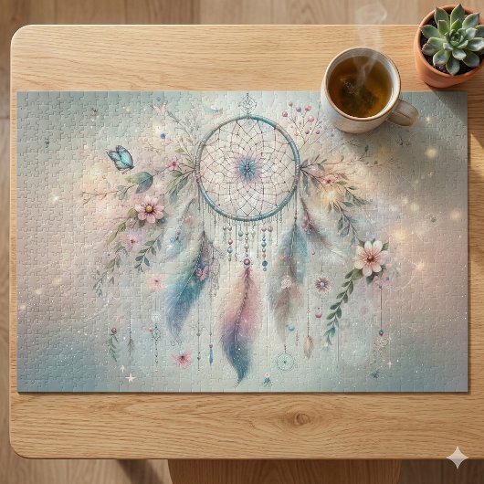 Eetherische Boho Dreamcatcher Legpuzzel