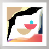 Eetherische Boho Vibes: een tijdloos esthetisch on Poster (Voorkant)