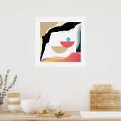 Eetherische Boho Vibes: een tijdloos esthetisch on Poster (Keuken)