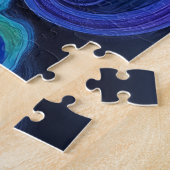 Eetherische buitenaardse schoonheid - Levendige fa Legpuzzel (Zijkant)