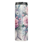 Eetherische Dreamcatcher met Roze Rozen Thermosbeker (Achterkant)