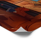 Eetherische essentie: Afrikaanse dromen motiveren Poster (Hoek)