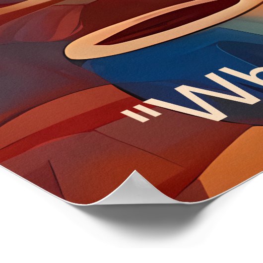 Eetherische essentie: Afrikaanse dromen motiveren Poster (Hoek)