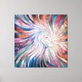 Eetherische essentie - mozaïekkunst canvas afdruk (Voorkant)