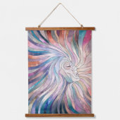 Eetherische essentie - mozaïekkunst hangend wandkleed (Voorkant)