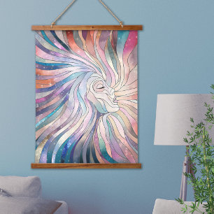 Eetherische essentie - mozaïekkunst hangend wandkleed