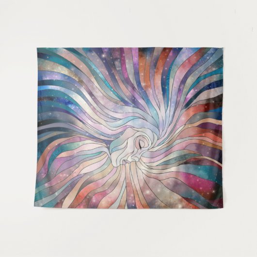 Eetherische essentie - mozaïekkunst wandkleed (Voorkant (horizontaal))