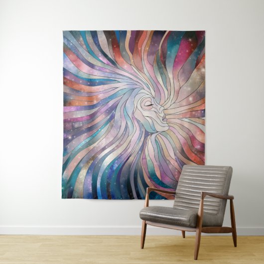 Eetherische essentie - mozaïekkunst wandkleed (In situ)