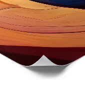 Eetherische essentie: portret van Afrikaanse drome Poster (Hoek)