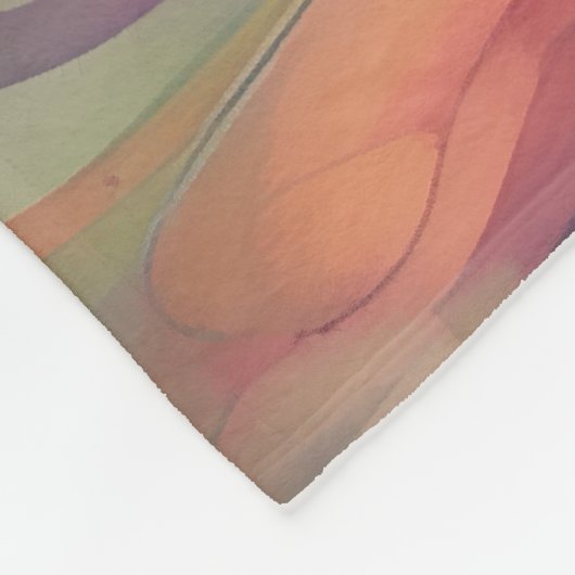 Eetherische fantasie Hemelse Kind Droomwachter Fleece Deken (Hoek)