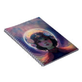 Eetherische fantasie Hemelse Kind Droomwachter Notitieboek (Rechterzijde)