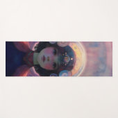 Eetherische fantasie Hemelse Kind Droomwachter Yogamat (Voorkant (horizontaal))