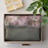 Eetherische fantasieportret Bloemen & Zwaan Tissuepapier (Geschenk)