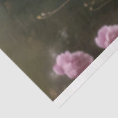 Eetherische fantasieportret Bloemen & Zwaan Tissuepapier (Detail)