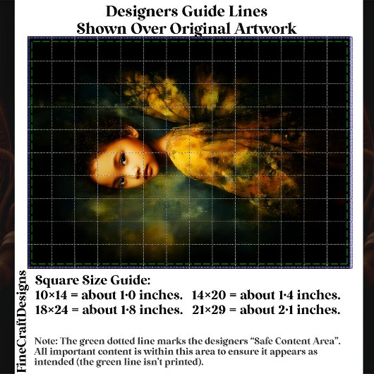 Eetherische Mixed Race Fairy in de herfst EG4L Dec Tissuepapier