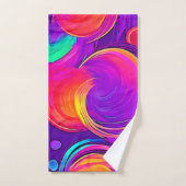 Eetherische neon: Abstracte dromen Bad Handdoek (Handdoek)