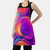 Eetherische neon: Abstracte dromen Schort (Insitu)