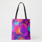 Eetherische neon: Abstracte dromen Tote Bag (Voorkant)