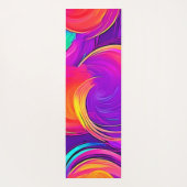 Eetherische neon: Abstracte dromen Yogamat (Achterkant)