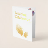 Eetherische schoonheid zachte toon grillige pastel folie kaarten (Voorkant)