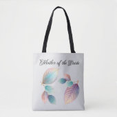 Eetherische schoonheid zachte toon grillige pastel tote bag (Voorkant)