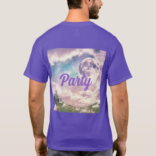 Eetherische Sky Castle Party T-shirt (Achterkant)
