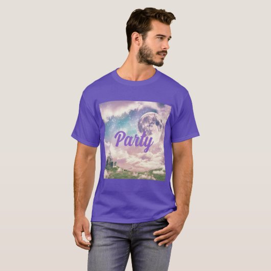 Eetherische Sky Castle Party T-shirt (Voorkant volledig)