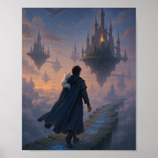 Eetherische Sky City Poster