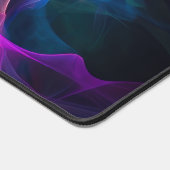 Eetherische slierten: Blue & Mauve Kirlian Art Bureaumat (Hoek)