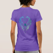 Eetherische vlindervleugels"T-shirt T-shirt (Achterkant)